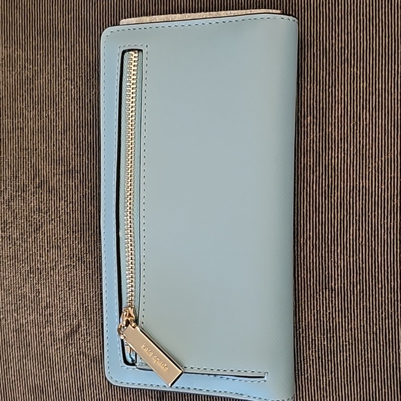 NWT Kate Spade Blue Wallet, blue - Picture 3 of 8